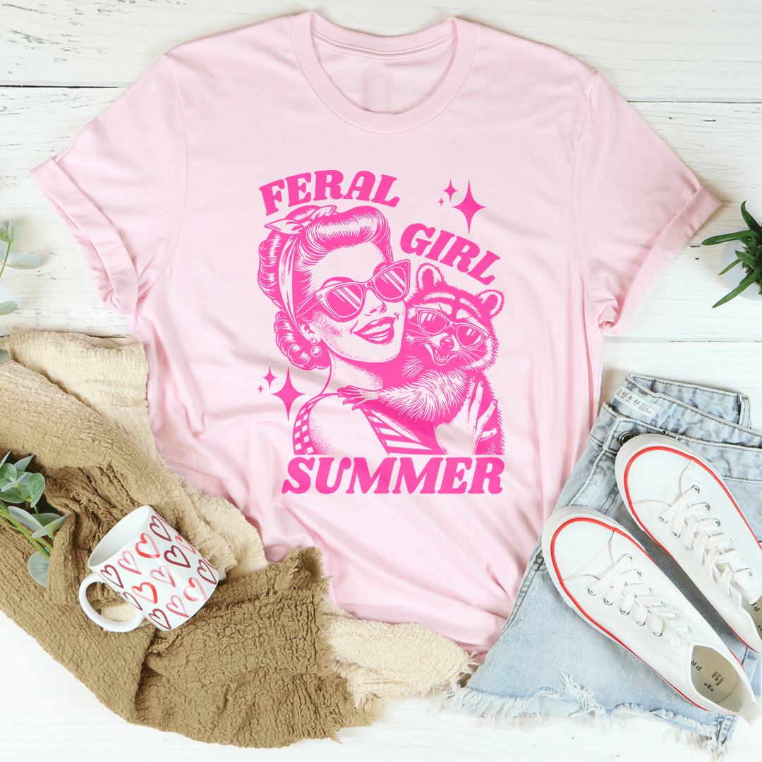 T-shirt Feral Girl Summer