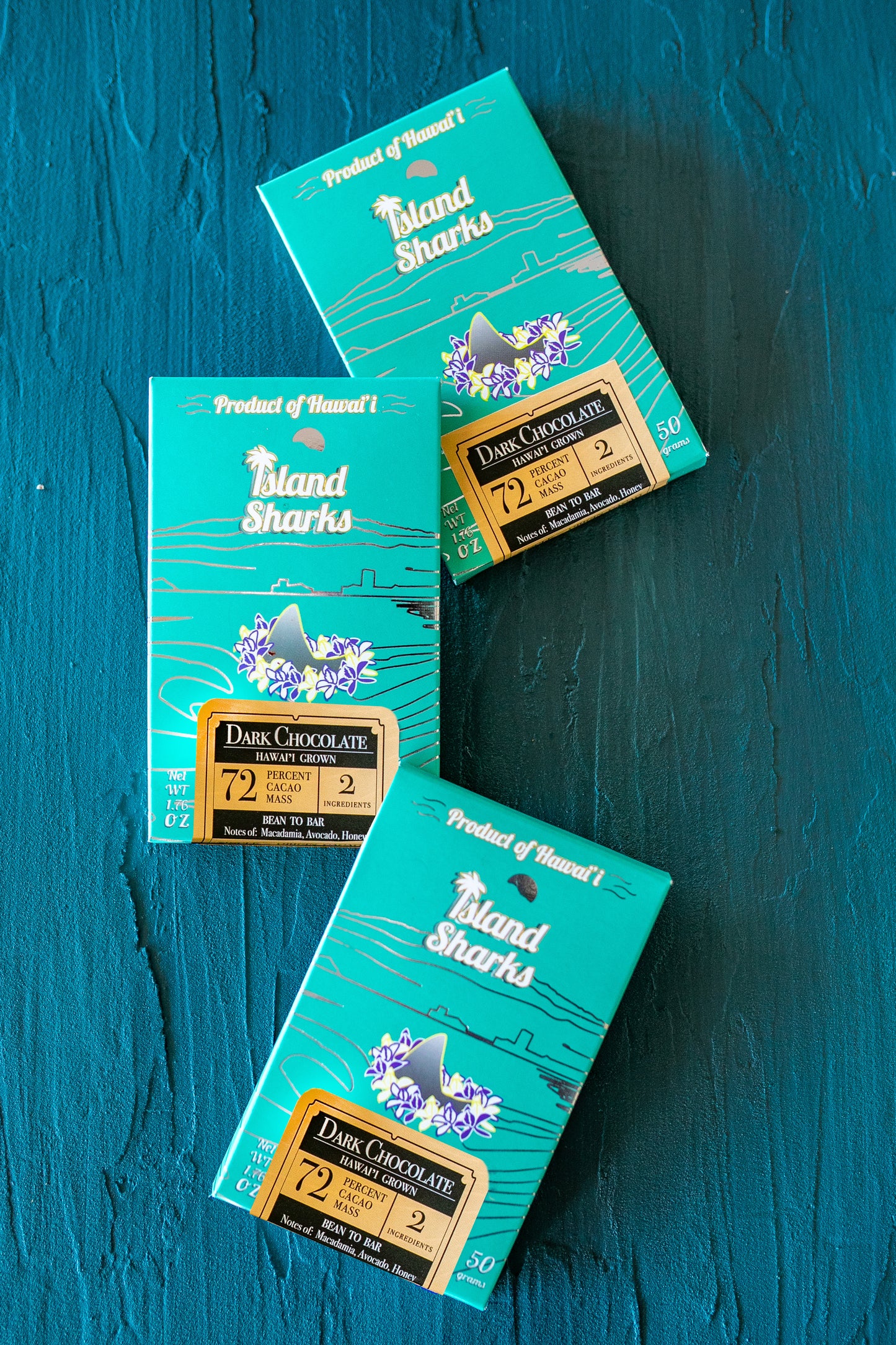 72% Hāmākuā Grown Dark Chocolate 3-Pack!-0