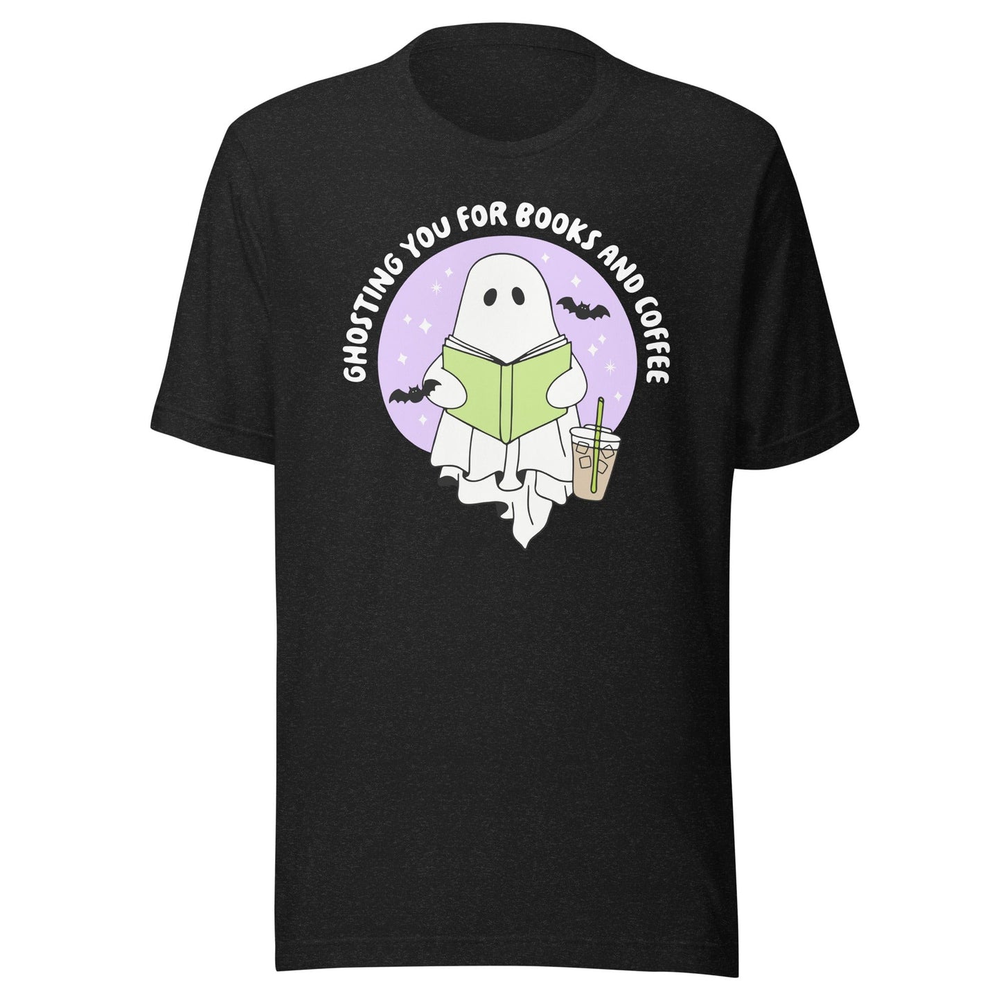 T-shirt "Je te ghoste pour des livres"