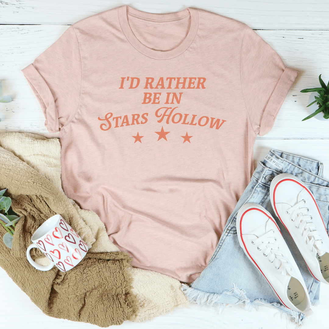 I'd Rather Be In Stars Hollow Tee-2