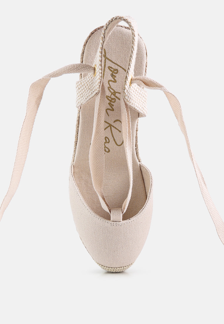 Sandales compensées Little Mary Strappy