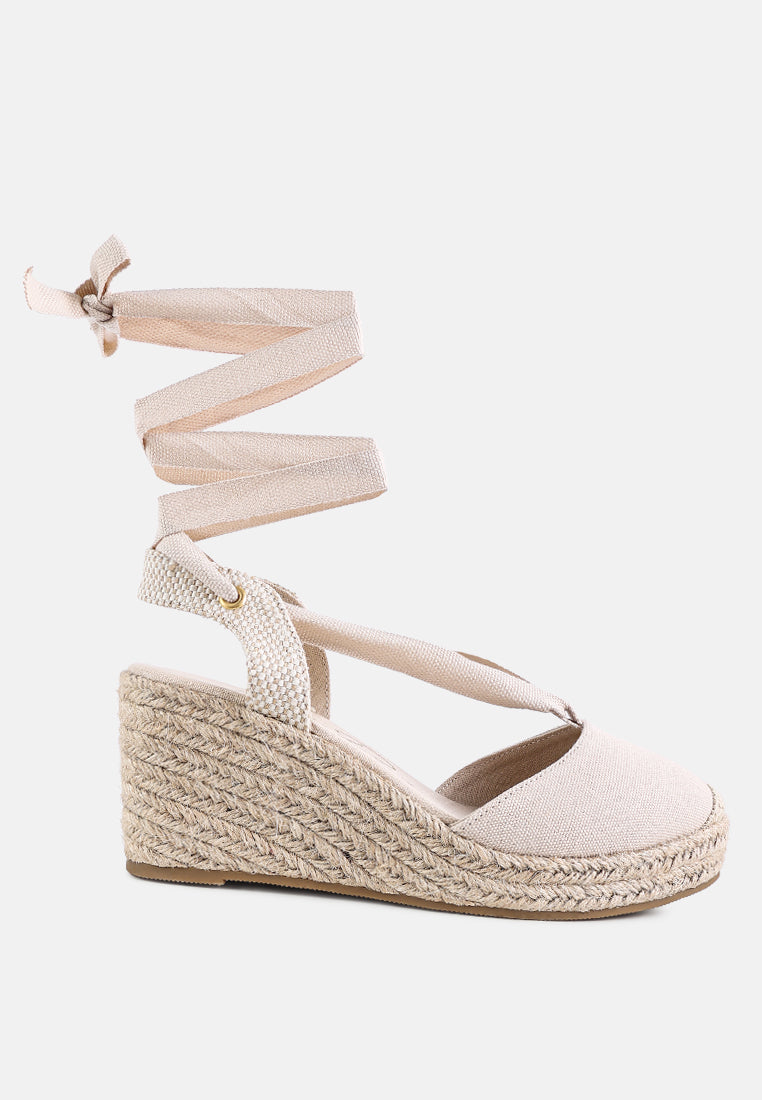 Sandales compensées Little Mary Strappy
