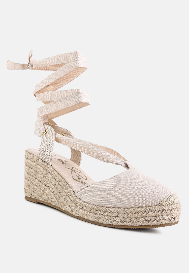 Sandales compensées Little Mary Strappy