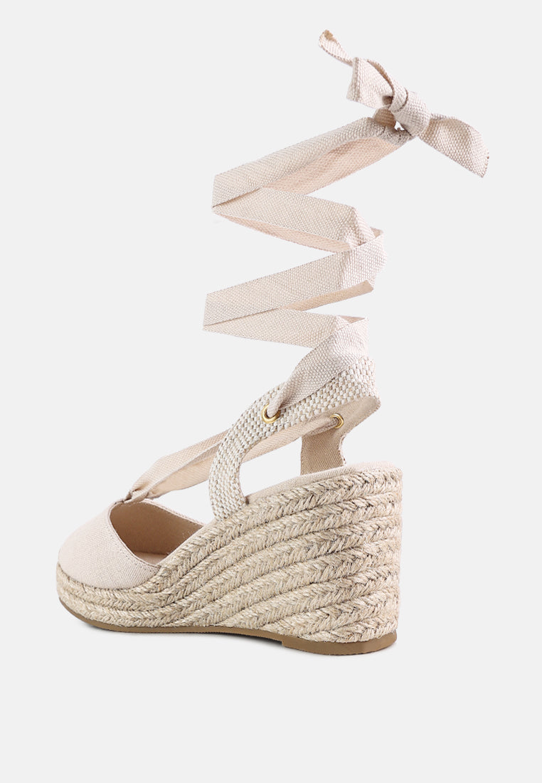 Sandales compensées Little Mary Strappy