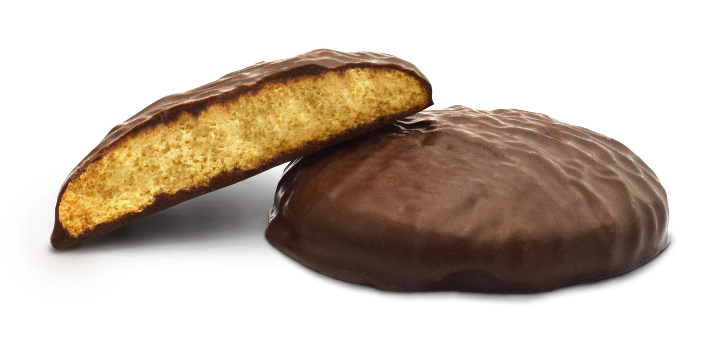 COMBO 4 Crostatine Senza Glutine al cacao + 4 Biscotti Senza Glutine VANIGLIA ricoperti di cioccolato 0% zuccheri