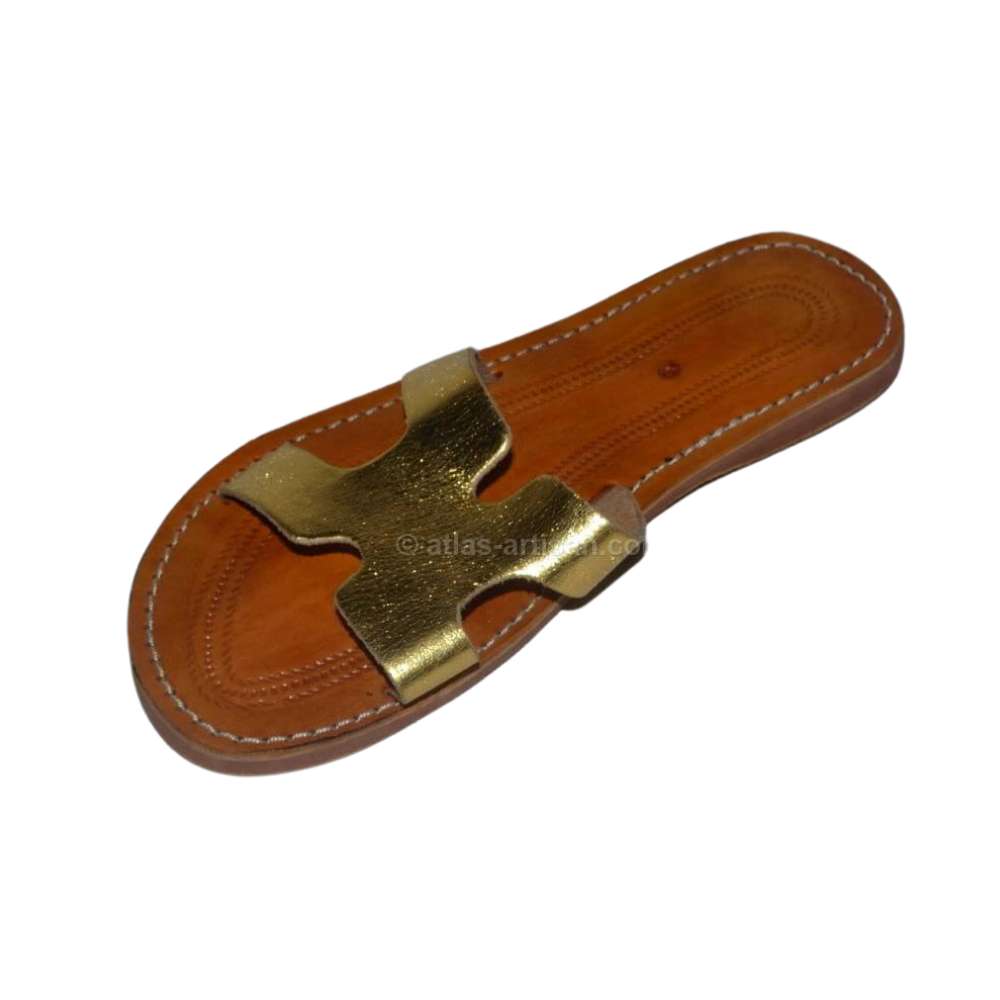 Sandales en cuir Papillon