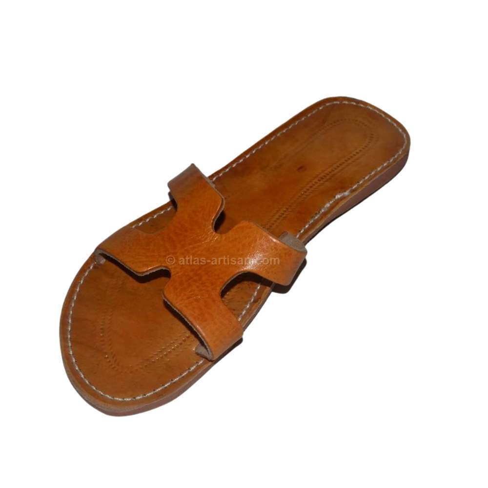 Sandales en cuir Papillon