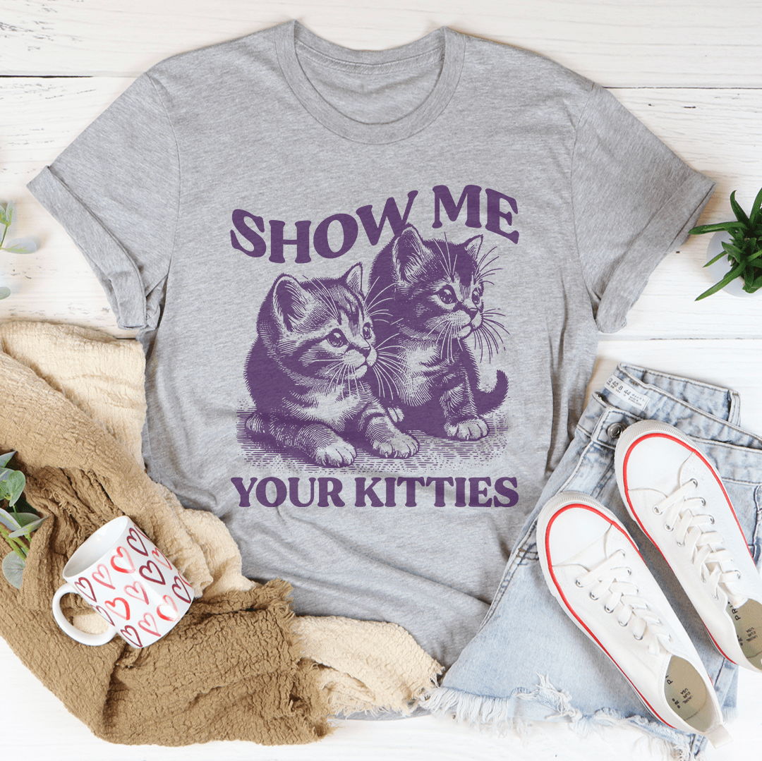 Show me your Kitties Tee-2