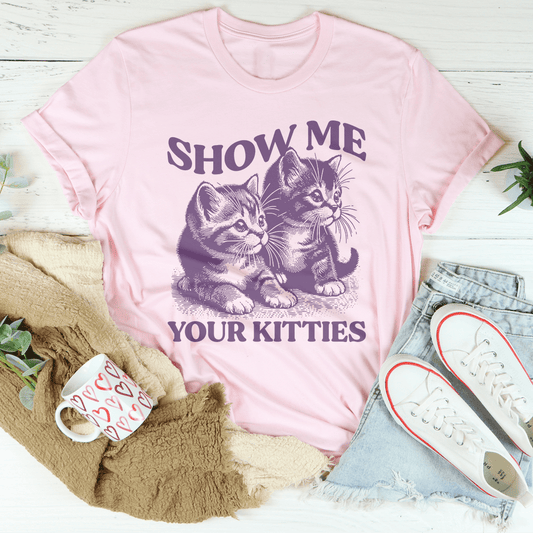 Show me your Kitties Tee-1